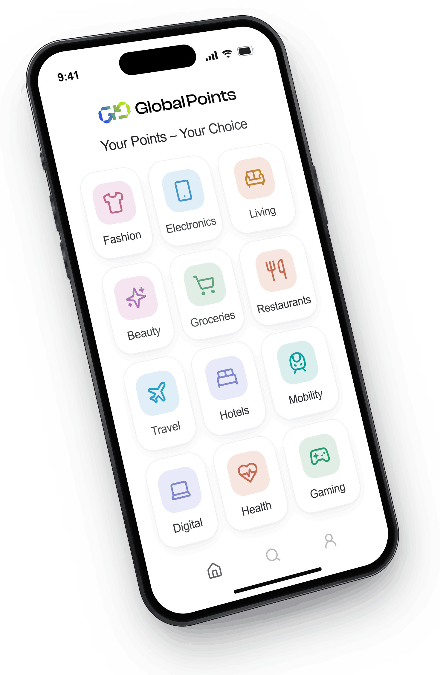 GlobalPoints App – Your Points, Your Choice
